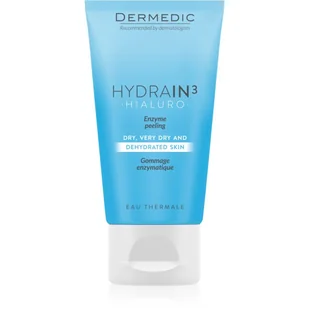 Dermedic HYDRAIN 3 - HIALURO - Peeling enzymatyczny 50ml - Maseczki do twarzy - miniaturka - grafika 1