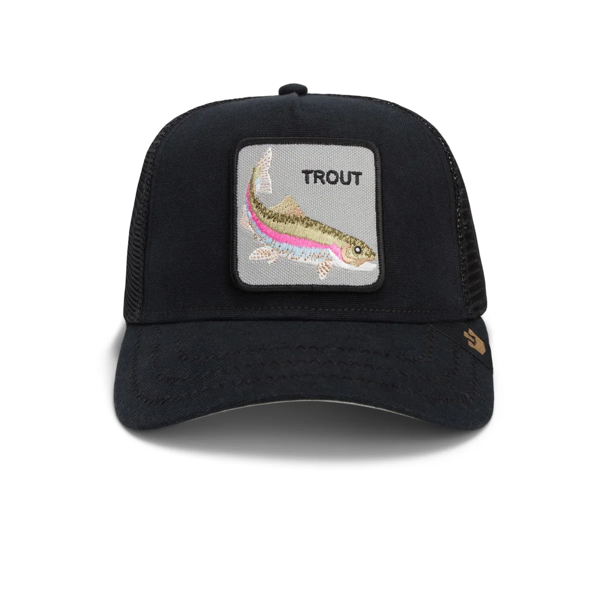 Goorin Bros. Trucker Cap Catch You Later Black czarna, rozmiar: OneSize, czarny, Rozmiar uniwersalny