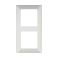 Klawisze i ramki - Legrand VALENA LIFE Ramka podwójna aluminium 754132 - miniaturka - grafika 1