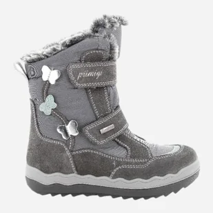 Kozaki dziecięce dla dziewczynki Gore-Tex Primigi 6880311 29 Szare (8050165471544) - Buty dla dziewczynek - miniaturka - grafika 1