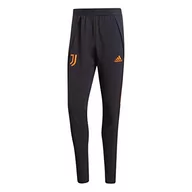 Spodnie męskie - adidas Spodnie męskie Juve Eu Tr Pnt, czarny/Apnase, XS - miniaturka - grafika 1