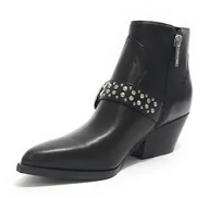 Botki damskie - Guess Hermine, Botki damskie, Black, 41 EU, Czarny, 41 EU - miniaturka - grafika 1