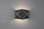 Lampy ścienne - Trio ZANDOR LED Czarny mat szer. 18cm. Kinkiet ścienny 223510132 - miniaturka - grafika 1