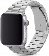 Akcesoria do smartwatchy - Bransoleta do Zegarka Apple Watch SE Series 6 5 4 3 2 1 Srebrny - miniaturka - grafika 1