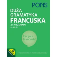 Książki do nauki języka francuskiego - Duża gramatyka francuska z ćwiczeniami. Poziom A1-B1 - miniaturka - grafika 1