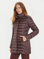 Kurtki damskie - EA7 Emporio Armani Kurtka puchowa 6DTK04 TNGAZ 1755 Brązowy Slim Fit - miniaturka - grafika 1