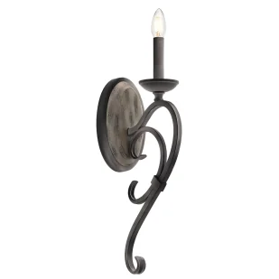 Kinkiet Taulbee - kolor srebrny - KL/TAULBEE1 - Lampy ścienne - miniaturka - grafika 1