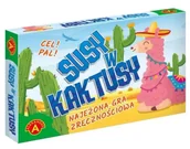Gry planszowe - Susy w Kaktusy (skaczące czapeczki) ALEX - Alexander - miniaturka - grafika 1
