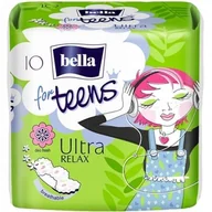 Podpaski - Podpaski higieniczne, Bella for Teens Ultra Relax, 10 szt. - miniaturka - grafika 1