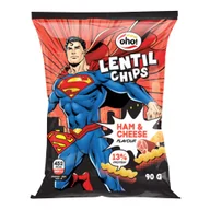 Chipsy - Chipsy z czerwonej soczewicy o smaku szynki i sera - miniaturka - grafika 1