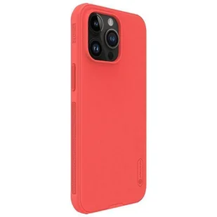 Etui APPLE IPHONE 15 PRO MAX Nillkin Super Shield Pro czerwone - Etui i futerały do telefonów - miniaturka - grafika 5