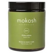 Maseczki do twarzy - Mokosh Face & Body Mask Green Clay maska na twarz i ciało Zielona glinka 180ml - miniaturka - grafika 1