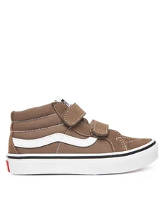 Vans Sneakersy SK8-Mid Reissue V VN000CZ71NU1 Brązowy - Buty dla chłopców - miniaturka - grafika 1