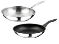Patelnie - LIVARNO home Patelnia ze stali szlachetnej, 28 cm - miniaturka - grafika 1