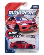 Samochody i pojazdy dla dzieci - MAJORETTE JDM LEGENDS MITSUBISHI LANCER EVOLUTION IX 9 CZERWONY 1:64 8502100000 - miniaturka - grafika 1