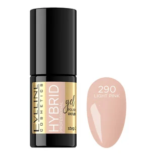 Eveline Hybrid Professional lakier hybrydowy 290 Light Pink 5ml - Odżywki do paznokci - miniaturka - grafika 4