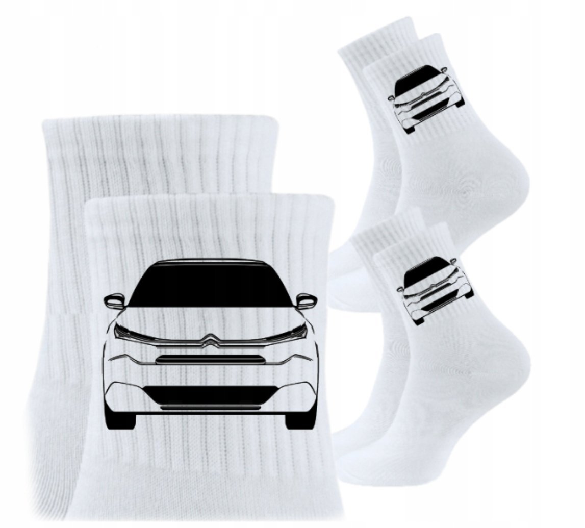 3x Skarpetki Urodziny Prezent Skarpety dla kierowcy auta CITROEN