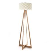 Lampy stojące - Atmosphera Créateur d'intérieur Atmosphera Créateur dintérieur Lampa podłogowa bambusowa kolor biały wys 150 cm |Darmowa dostawa B01AV4YL9K - miniaturka - grafika 1