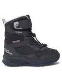 Buty dla dziewczynek - Jack Wolfskin Śniegowce Polar Bear-B Texapore High Vc K A62145 Szary - miniaturka - grafika 1