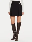 Spódnice - Morgan Spódnica trapezowa 242-JIWI.F Czarny Regular Fit - miniaturka - grafika 1