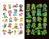 Zabawki kreatywne - Fluorescencyjne tatuaże dla dzieci PSI PATROL 20 sztuk V2 - miniaturka - grafika 1