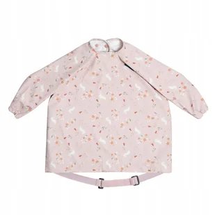 BiBADO Wodoodporny śliniak z długim rękawem BLW Botanical Bunnies - Śliniaki i fartuszki - miniaturka - grafika 1