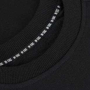 M-Tac - Bluza Wojskowa Cotton Sweatshirt - Black - 20089002 - Odzież taktyczna i umundurowanie - miniaturka - grafika 5