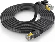 Kable komputerowe i do monitorów - Reagle Reagle Płaski Kabel Ethernet RJ45 Cat8 40Gbps 15m LAN - miniaturka - grafika 1