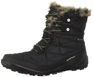 Columbia Damskie śniegowce Minx Shorty Iii, Czarny szary Black Pebble, 40.5 EU - Śniegowce damskie - miniaturka - grafika 1