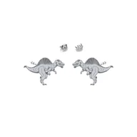 Kolczyki - Kolczyki Spinozaur srebro - MEJK Jewellery - miniaturka - grafika 1
