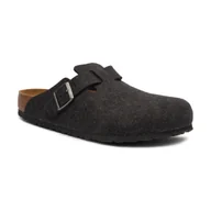 Klapki i japonki męskie - Birkenstock Klapki Boston | z dodatkiem wełny - miniaturka - grafika 1
