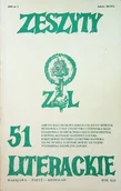 Książki o kulturze i sztuce - Zeszyty literackie Nr 51 / 95 - miniaturka - grafika 1