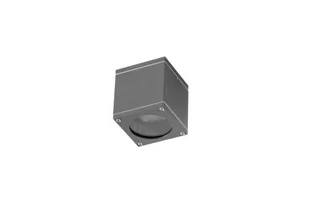 AZZARDO Lampa zewnętrzna sufitowa Joe Square AZ3323 - Lampy ogrodowe - miniaturka - grafika 1