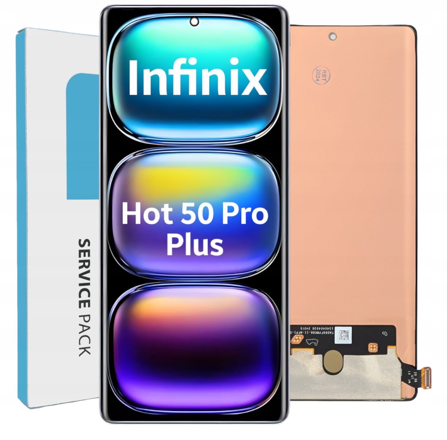 ORYGINAŁ WYŚWIETLACZ EKRAN LCD DO INFINIX HOT 50 PRO PLUS 4G X6880