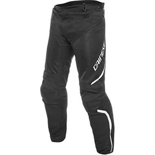 Dainese Drake Air D-Dry Spodnie, spodnie motocyklowe na lato, wodoodporne, z zabezpieczeniami czarny/czarny/biały - Odzież motocyklowa - miniaturka - grafika 1