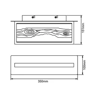 Kinkiet LED Chaumont z drewna - Lampy ścienne - miniaturka - grafika 3