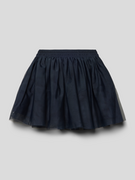 Sukienki i spódniczki dla dziewczynek - Spódnica mini z elastycznym pasem model ‘NUTULLE’ - miniaturka - grafika 1