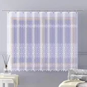 Firany - Firanka żakardowa metrażowa wys. 180 cm Darla A163 biała - miniaturka - grafika 1