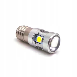 Led E10 żarówka biała 6V 500lm - Żarówki samochodowe - miniaturka - grafika 1