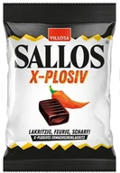 Cukierki - SALLOS X-Plosiv cukierki lukrecjowe z nadzieniem chili 150g 25 sztuk - miniaturka - grafika 1