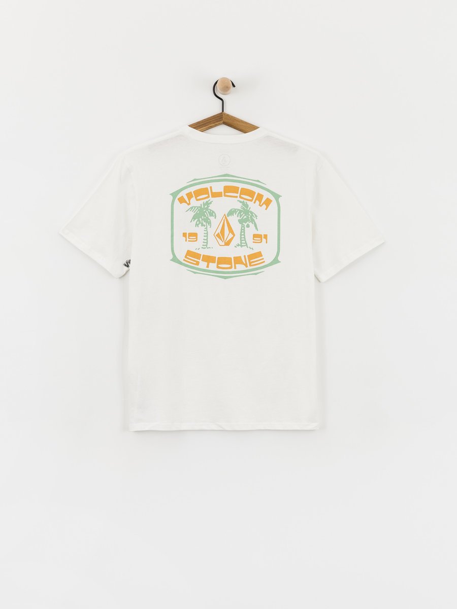 Koszulka VOLCOM 26 91 Palm Bsc - White - L