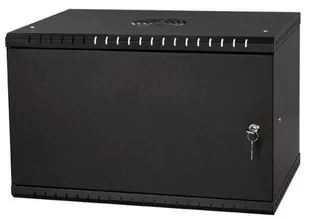 STALFLEX Szafa Rack 19" 6U, 450mm, Czarna Stalflex RACK-19-6U-450-BL - Szafy rack - miniaturka - grafika 1