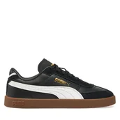 Buty dla dziewczynek - Sneakersy Puma Puma Club II Era Jr 401489 01 Czarny - miniaturka - grafika 1
