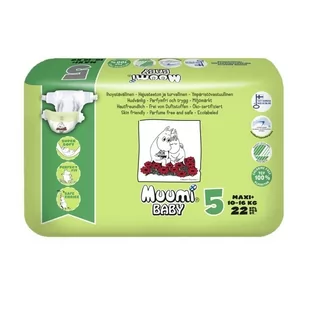 Daltra sp. z o.o. Daltra sp z o.o Muumi Baby pieluchy Maxi Plus 10-16 kg 22 sztuki 0000000 - Pieluchy dla dorosłych - miniaturka - grafika 2