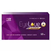 Soczewki kontaktowe - EyeLove Supreme Long-Lasting 12 szt. - miniaturka - grafika 1