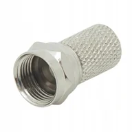 Kable - WTYK SAT F ZŁĄCZE ANTENOWE RG6 6 mm TV TELEWIZOR DEKODER TUNER ANTENA - miniaturka - grafika 1