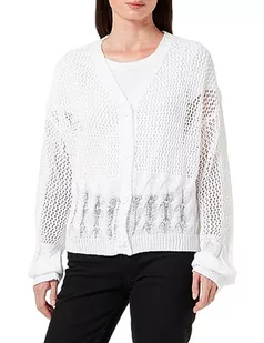 TILDEN Damski sweter z dzianiny o szerokich oczkach 39431320, biały, S, biały (wollweiss), S - Swetry damskie - miniaturka - grafika 1