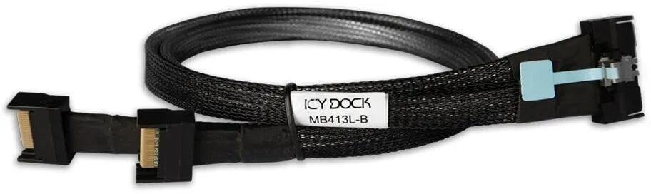 ICY Dock Kable MCIO 8i SFF-TA-1016 to 2x MCIO 4i SFF_TA-1016 MB413L-B
