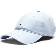 Czapki damskie - Tommy Hilfiger Lniana bejsbolówka - miniaturka - grafika 1