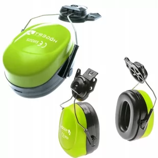 Słuchawki Nauszniki Ochronne Przeciwhałasowe Na Kask Zielone 31dB Hoehert - Odzież robocza - miniaturka - grafika 1